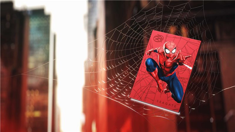 快来收藏！希捷推出全新酷玩系列蜘蛛侠限定款移动硬盘