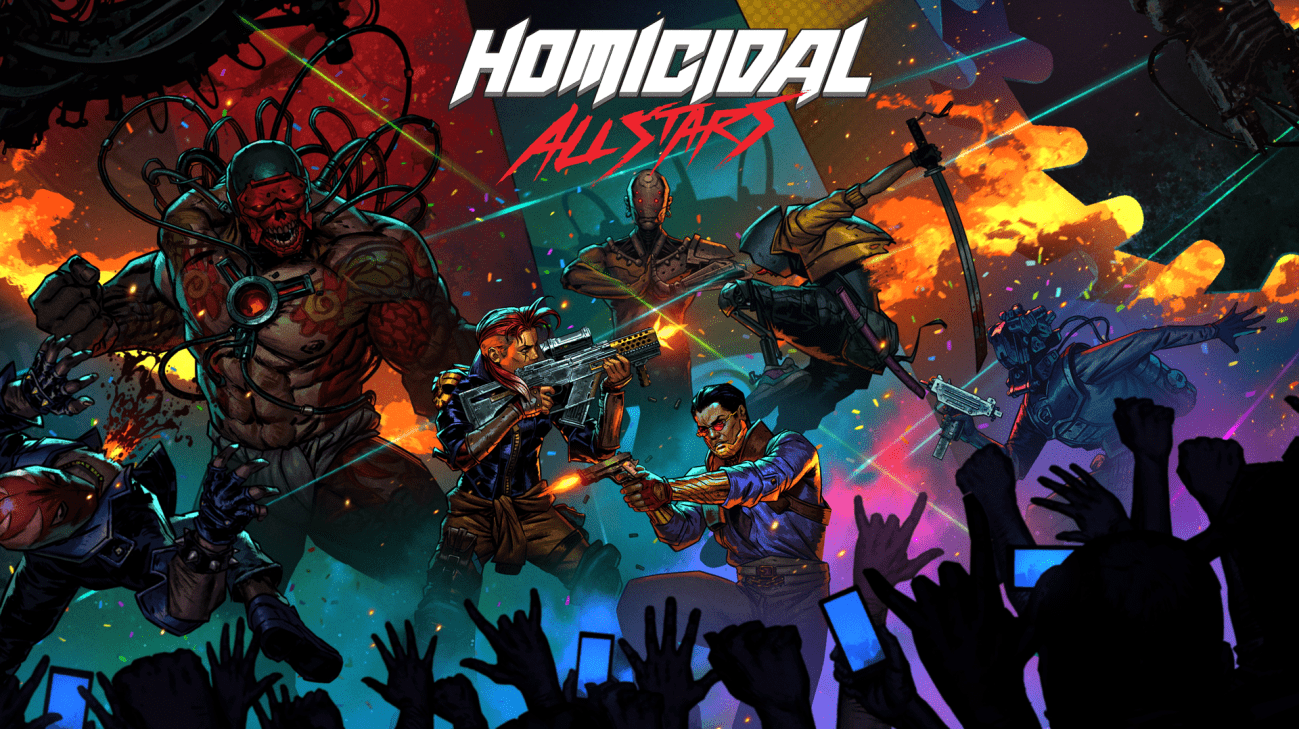 全体参赛者请注意: 十月三日至十月十日《Homicidal All-Stars》将开启免费体验