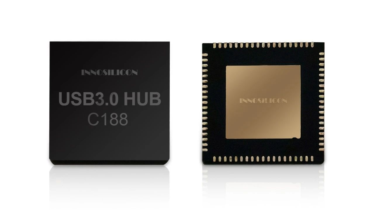 芯动科技推出4口USB3.0 HUB芯片C188